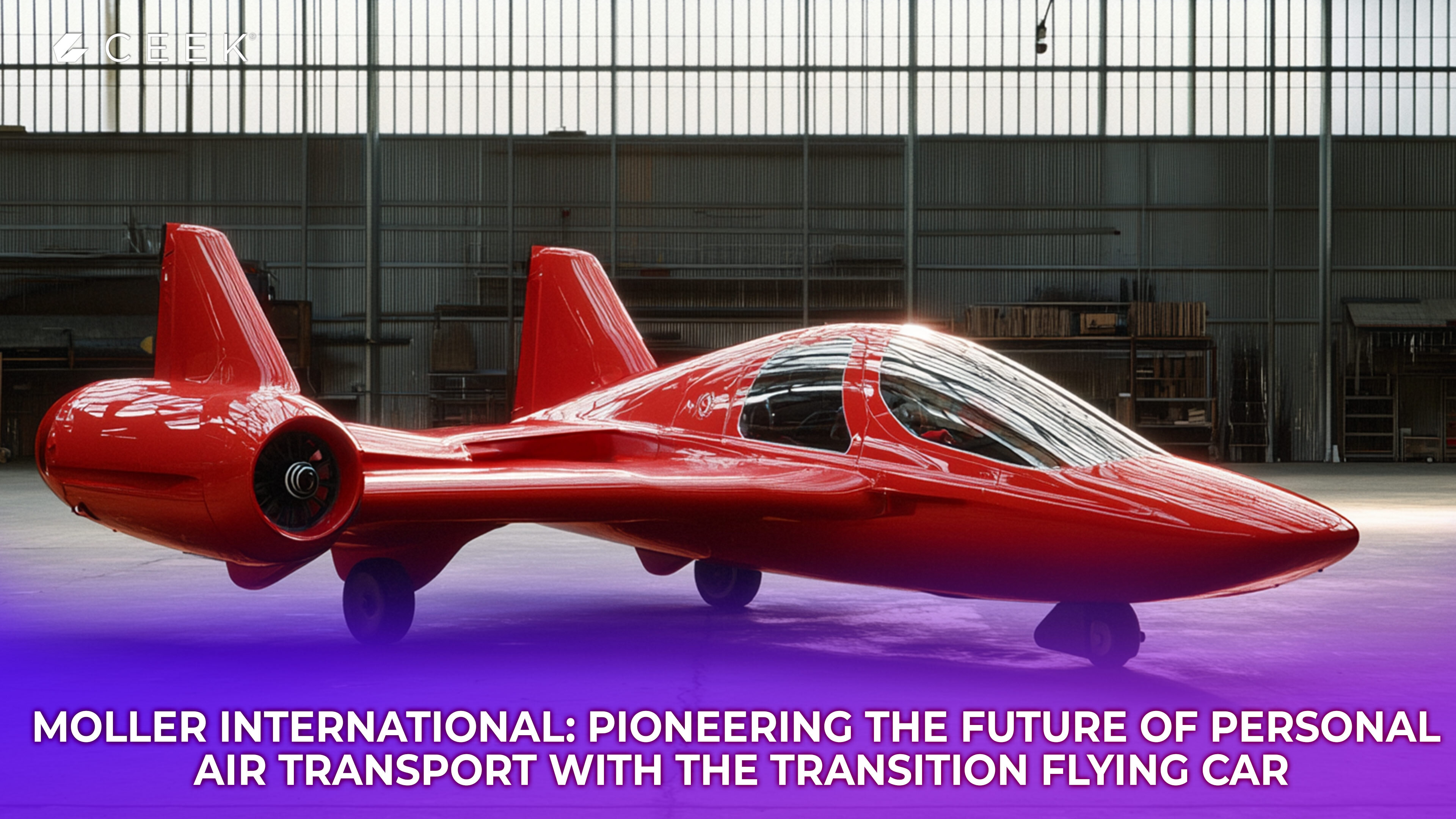 Moller International: Pioneering the Future of Personal Air Transport with the Transition Flying Car