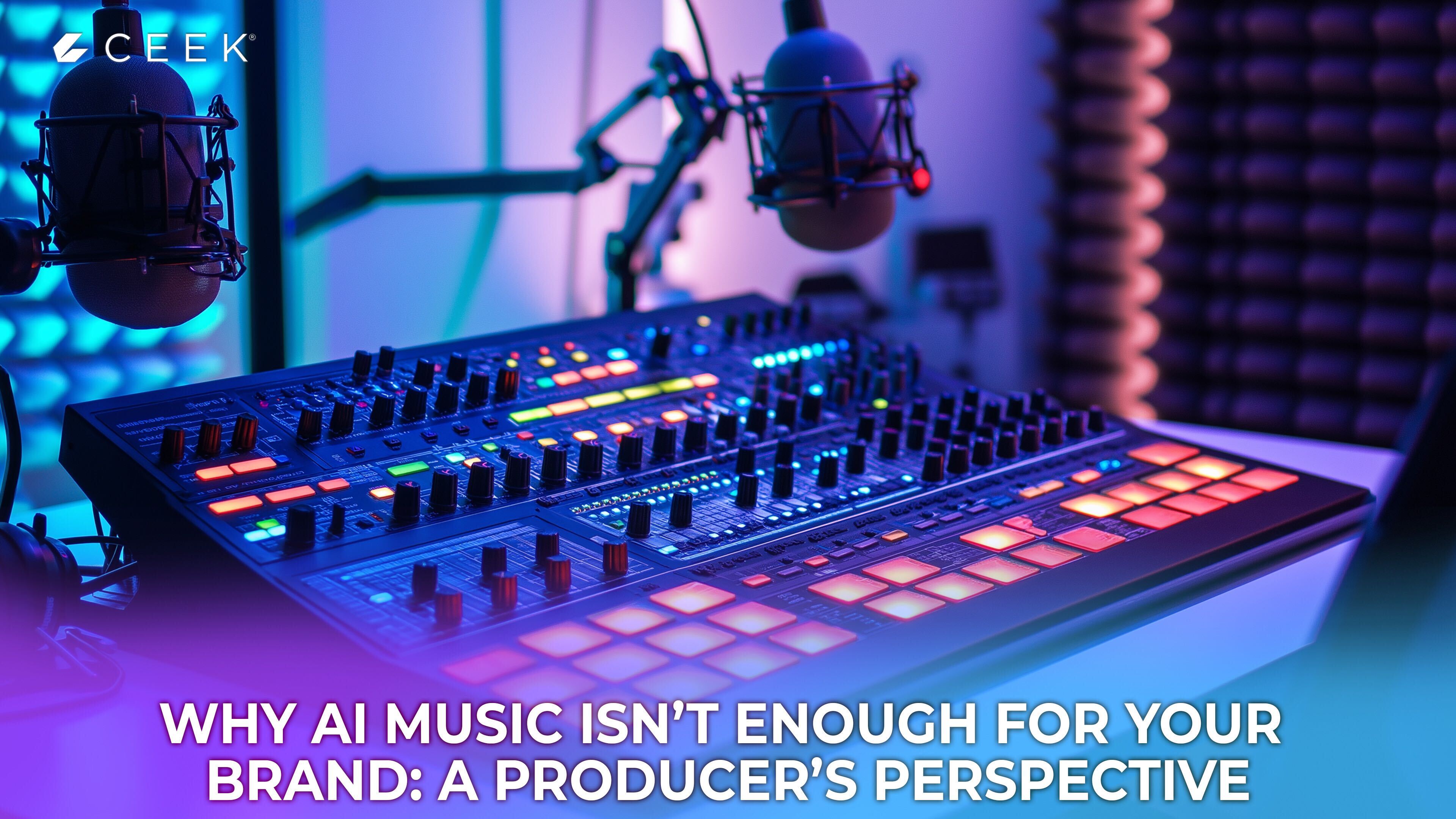 Why AI Music Isn’t Enough for Your Brand: A Producer’s Perspective